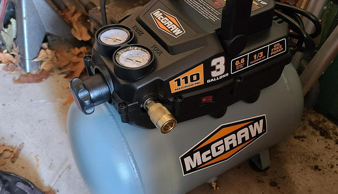 McGraw 3 Gallon Air Compressor Review & Troubleshooting